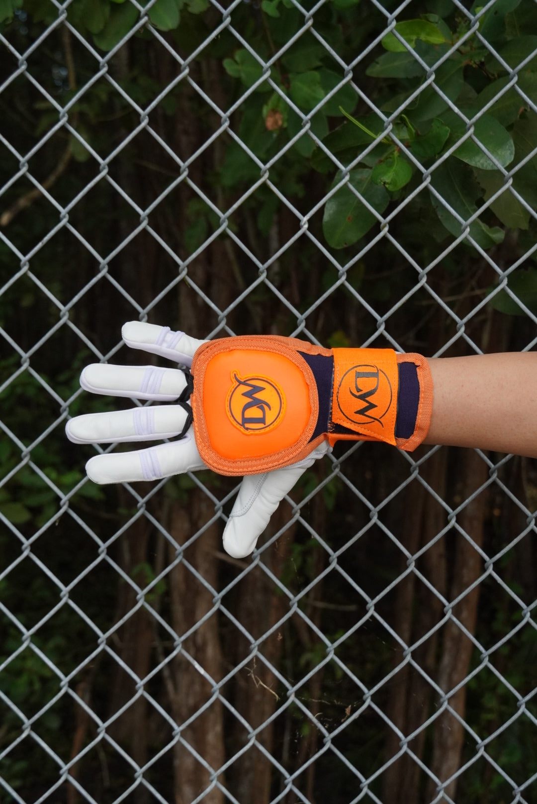 Orange/Navy Blue