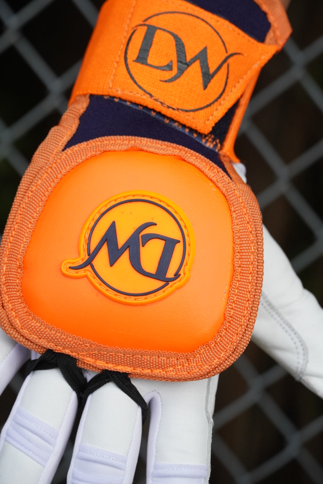 Orange/Navy Blue