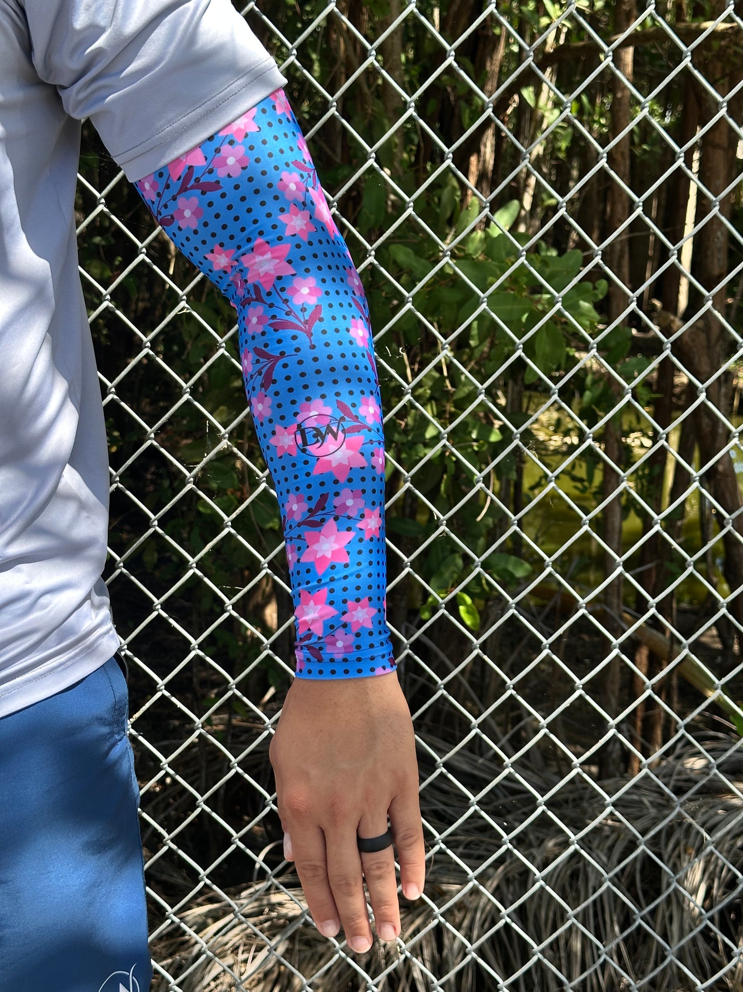 Flores Azul Full Arm Sleeve