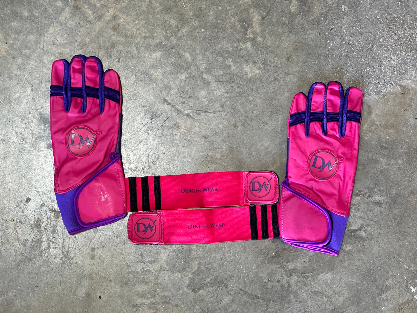 PINK/PURPLE Batting Glove