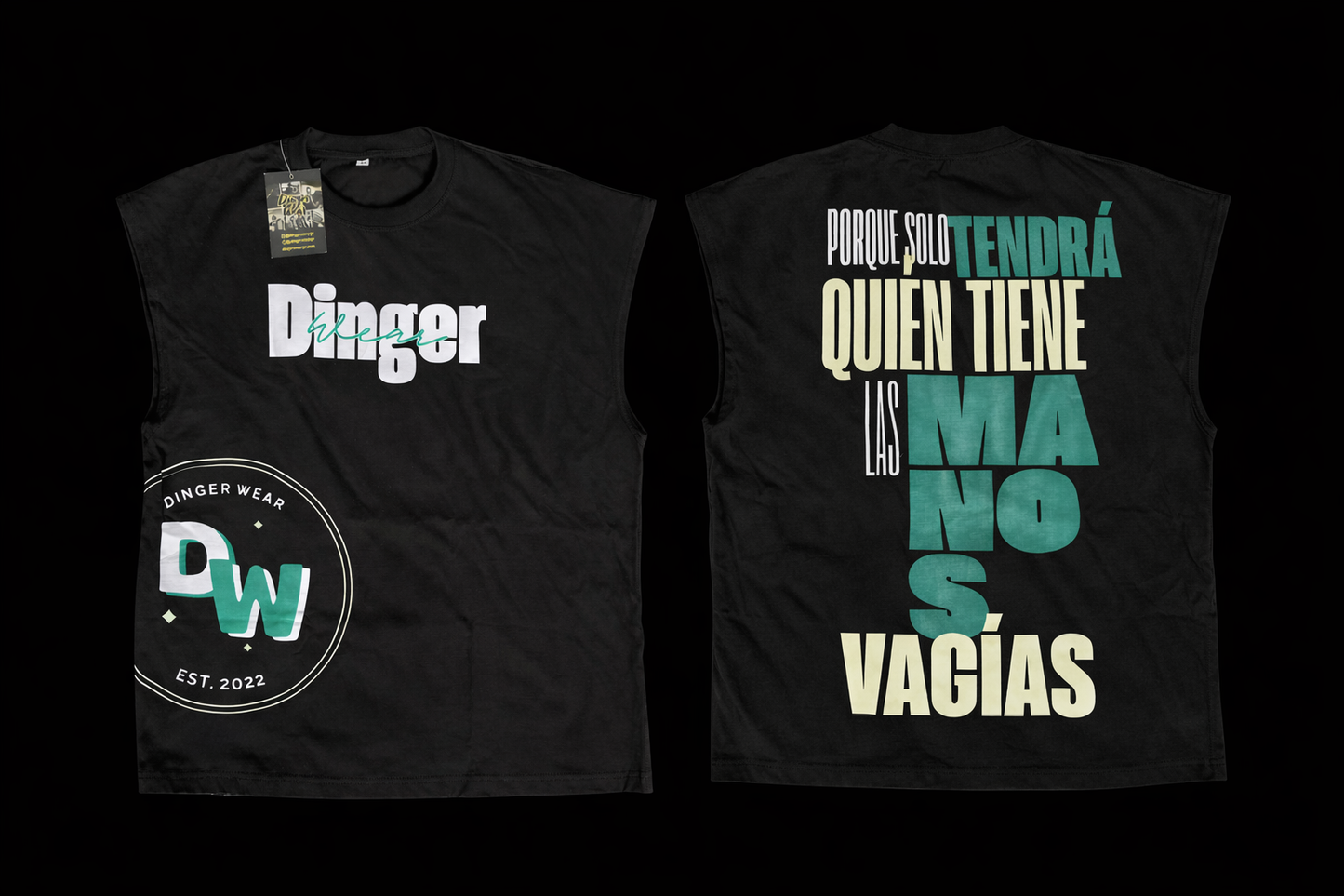"Manos Vacías" Camisa Sin Mangas