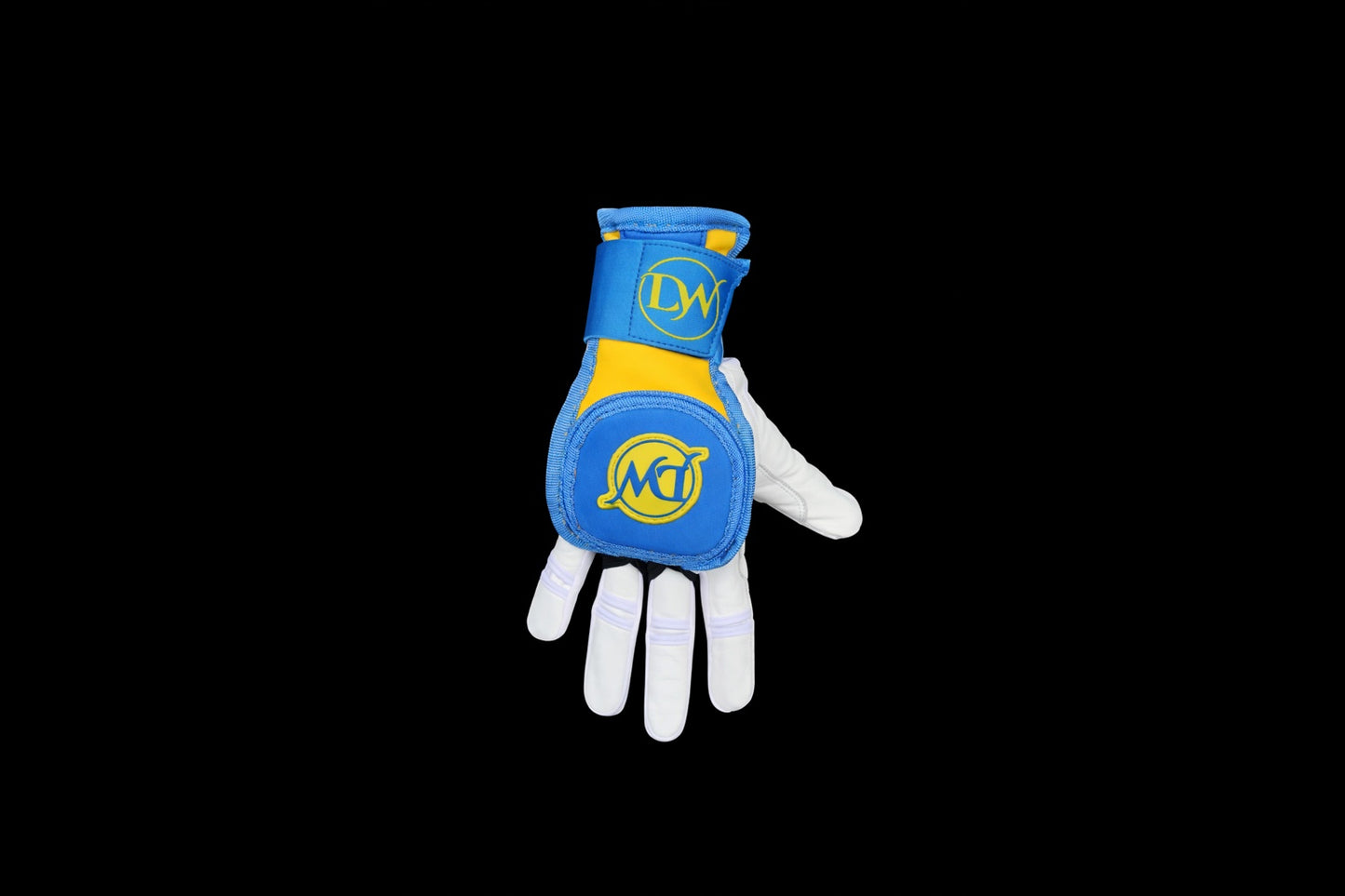 Protector de Mano Amarillo/Azul Cielo