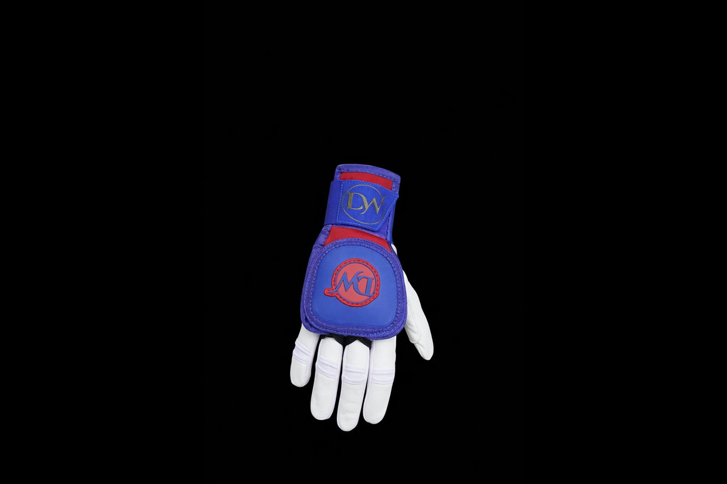 Protector de Mano Azul Royal/Rojo