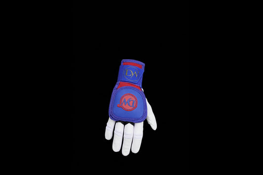 Protector de Mano Azul Royal/Rojo