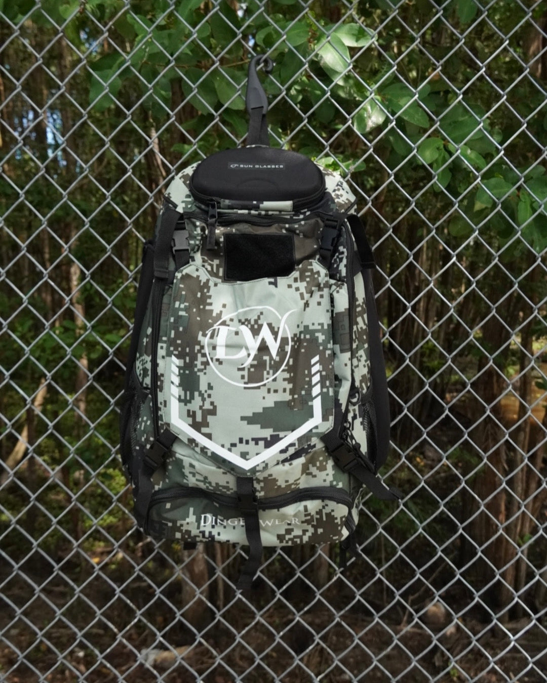 LARGE GREEN MILITARY Backpack