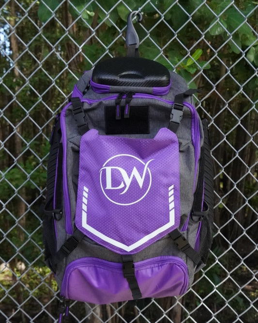 LARGE PURPLE/BLACK Backpack