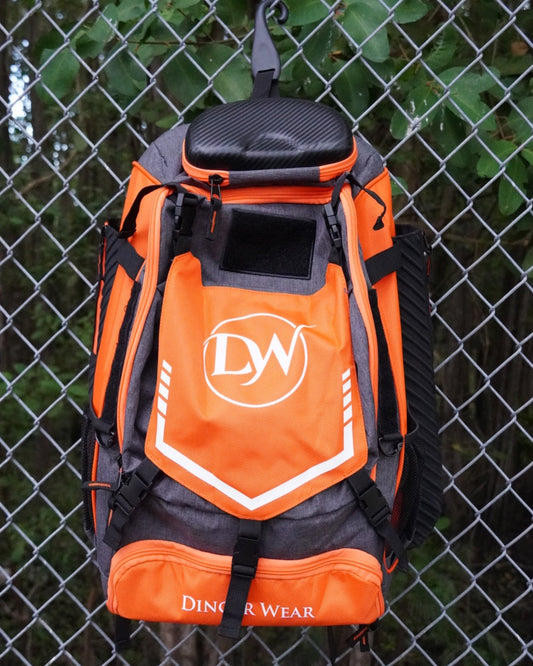 LARGE ORANGE/ BLACK  Backpack