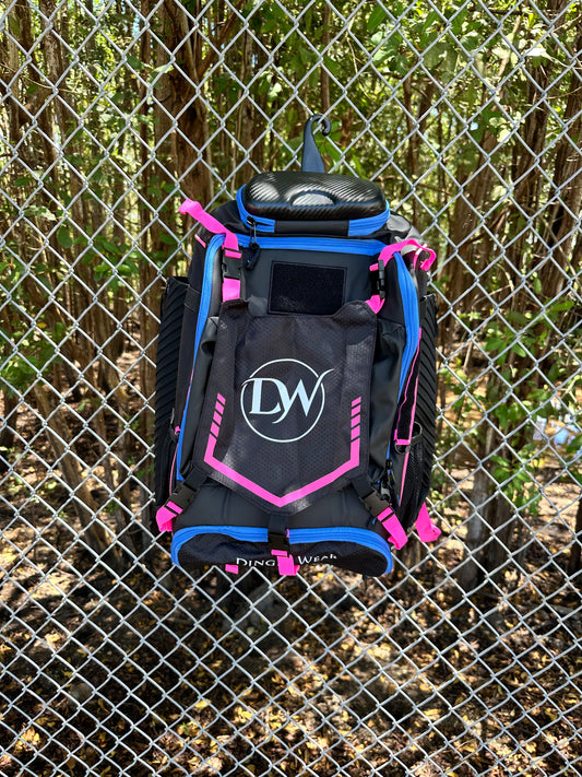 Large Black/Pink/Royal Blue