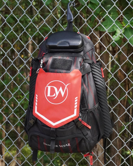 LARGE BLACK/RED  Backpack