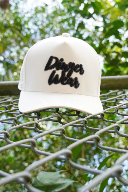 White & Black 3D logo Snapback