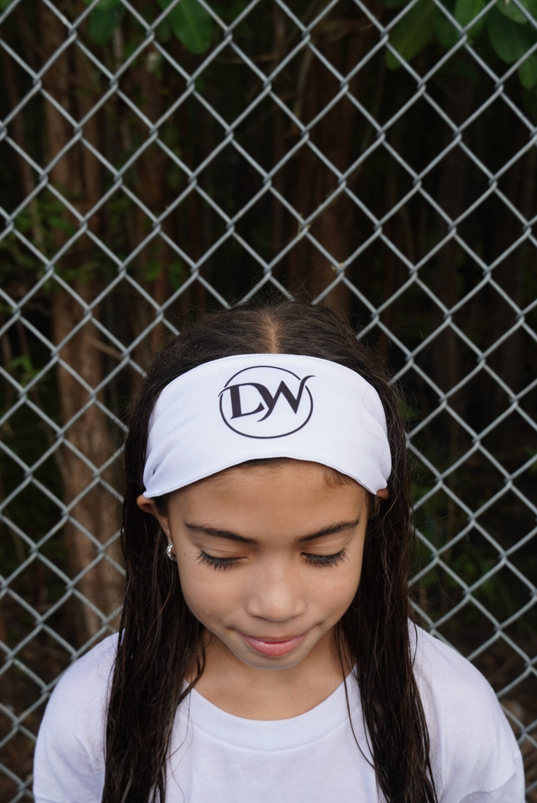 White Dri-Fit Headband