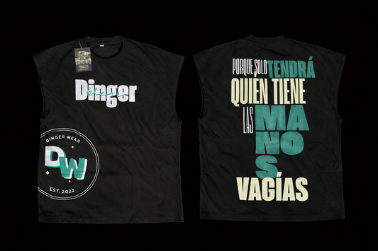 "Manos Vacías" Camisa Sin Mangas