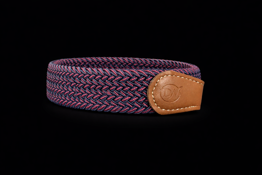 Elástica Azul Marino/Rojo